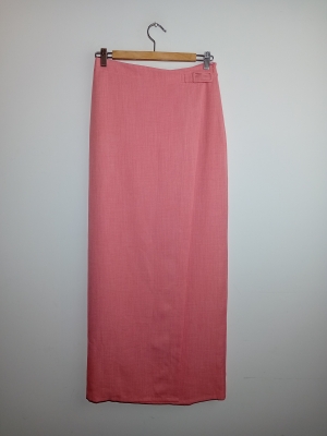 Jupe Midi La Cha&icirc;ne Bisou Rose