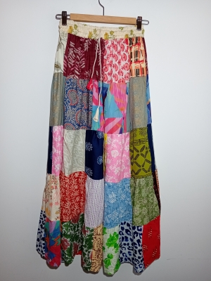 Jupe Longue Patchwork Boheme