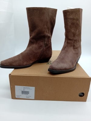 Bottes En Daim Taupe Unisa 37