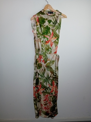 Robe Longue Fleurie Zara