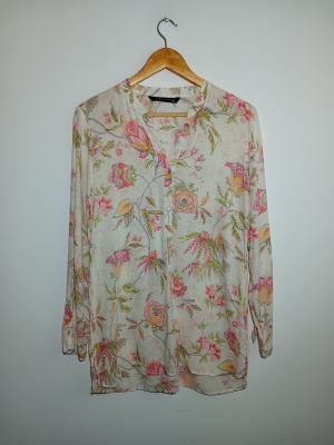 Blouse Fleurie Zara M
