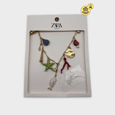 Collier Zara avec Charms Marins M