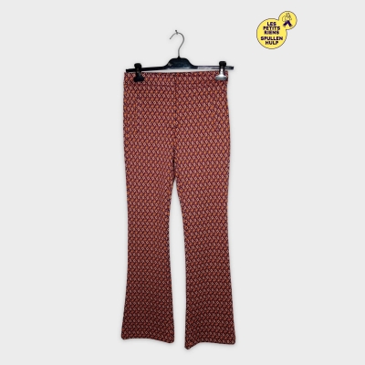 Pantalon Évasé Amisu À Motifs Losanges S