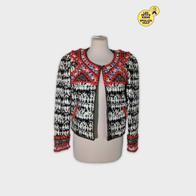 Veste Courte Perles Isabel Marant Pour H&m L 40