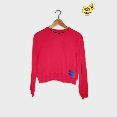 Sweat Calvin Klein Jeans Rose Vif S