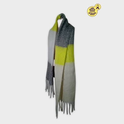 Écharpe Douce À Rayures C&a Taille Unique