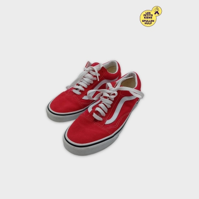 Vans Old Skool Baskets Rouges Taille 38
