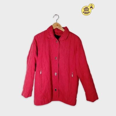 Veste Matelassée Rouge Devernois L