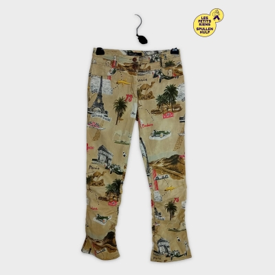 Pantalon Marc Cain Imprimé Safari Et Monuments S