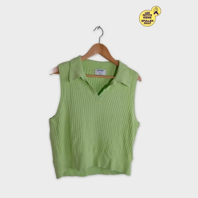 Top Vert Clair Côtelé Old Navy Xl