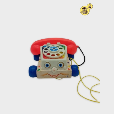 Téléphone À Tirer Fisher Price Vintage