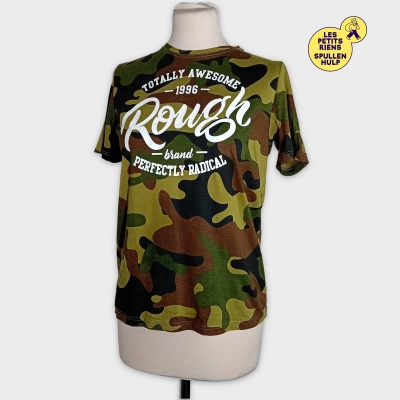 T-shirt Manches Courtes Imprimé Camouflage Gts S
