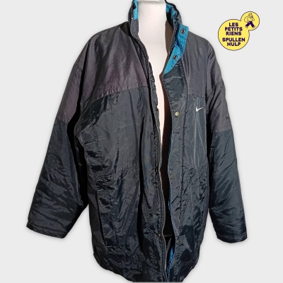 Veste Nike Vintage Noire Et Turquoise Homme M