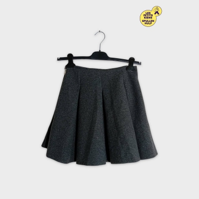 Jupe Plissée Grise Zara S Neuf Avec Étiquette