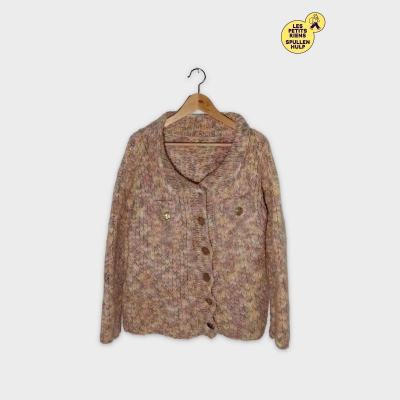 Gilet Laine Mélange De Couleurs M Très Bon État