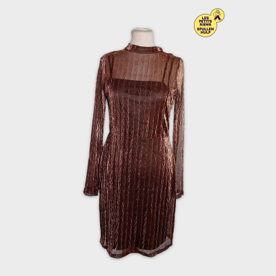 Robe Transparente Bronze Symbiose Collection L