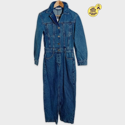Combinaison Jean Zara Avec Ceinture S