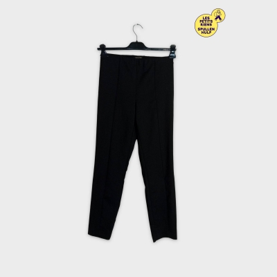 Pantalon Noir Classique Massimo Dutti - Taille 38 M