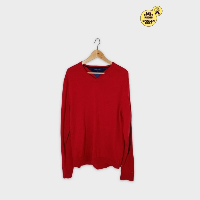 Pull Rouge Tommy Hilfiger Xl