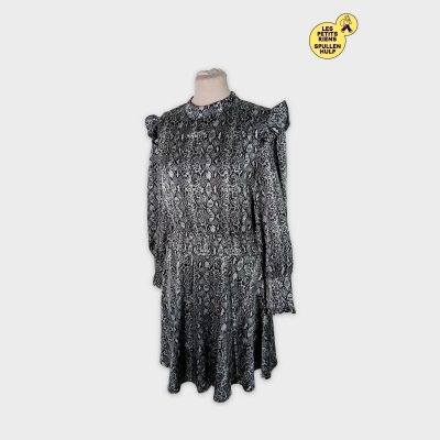 Robe Mi-longue Serpent Manches Longues Molly Bracken M