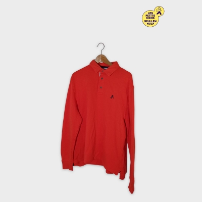 Polo Manches Longues Orange Cricket & Co Xl