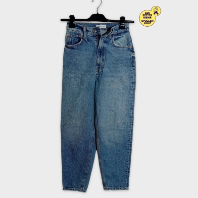 Jean Mom Zara Bleu Clair Taille 34