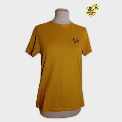 T-shirt Jaune Moutarde Blend Taille S