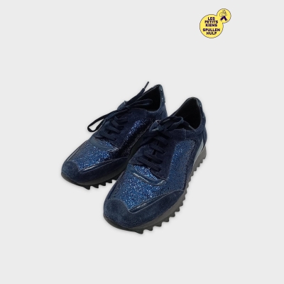 Baskets Bleues À Paillettes Be Original Pointure 39