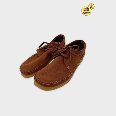 Clarks Wallabee Daim Marron Eu 43 Chaussures Homme Très Bon État