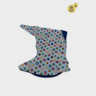 Tour De Cou Bébé Motifs Originaux Bleu Polaire Taille Unique Bébé