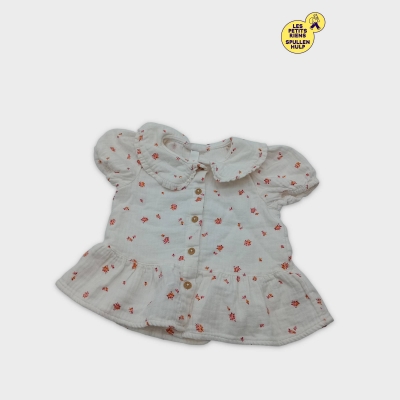 Chemisier Fleuri Blanc 4 Ans Cat & Jack