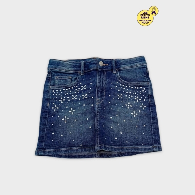 Jupe En Jean 3 Ans H&m Avec Strass Pour Fille