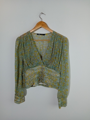 Blouse Fleurie Zara M