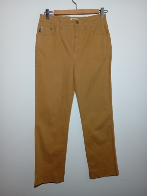 Pantalon Droit Moschino Ocre