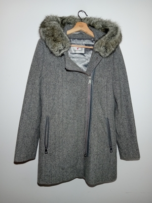 Manteau Gris En Laine Fuchs Schmitt M