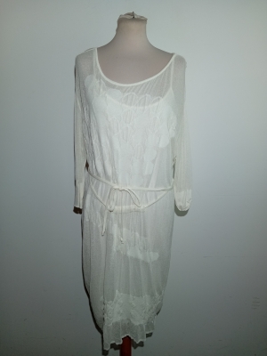 Robe Sarah Pacini Lin Blanche Taille Unique