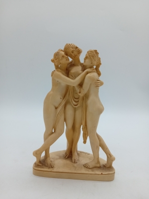 Statue Les Trois Gr&acirc;ces A. Santini Italie