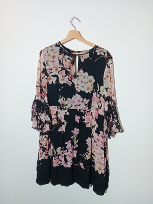 Robe Courte Fleurie Twinset