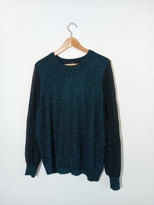 Pull Maille Brillante Ms Mode