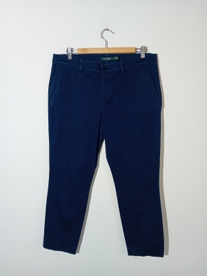 Pantalon Chino Bleu Marine Lauren Ralph Lauren