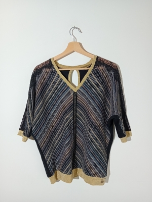 Haut Glamour Textur&eacute; Multicolore
