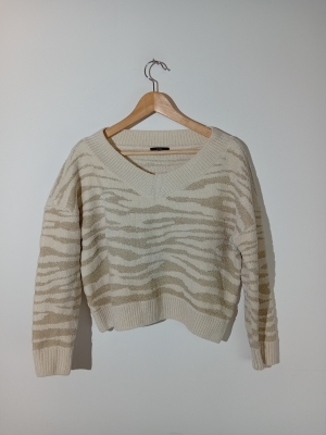 Pull En Maille Tigre Lurex Sora