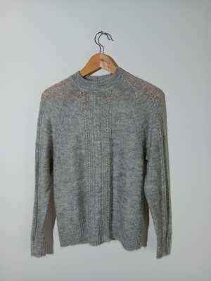 Pull Gris Esprit Mohair S