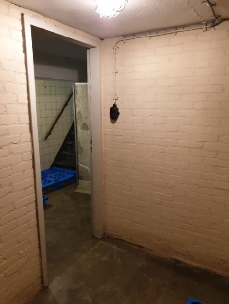 Grondwaterbestrijding in vloer van berging