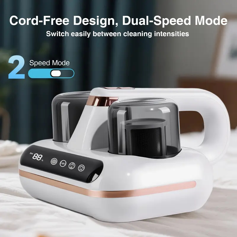 Aspirateur de Matelas 5-en-1 avec Aspiration Puissante 