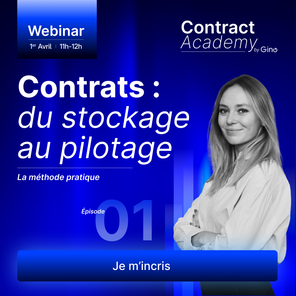 Contrats : Du stockage au pilotage - La méthode pratique
