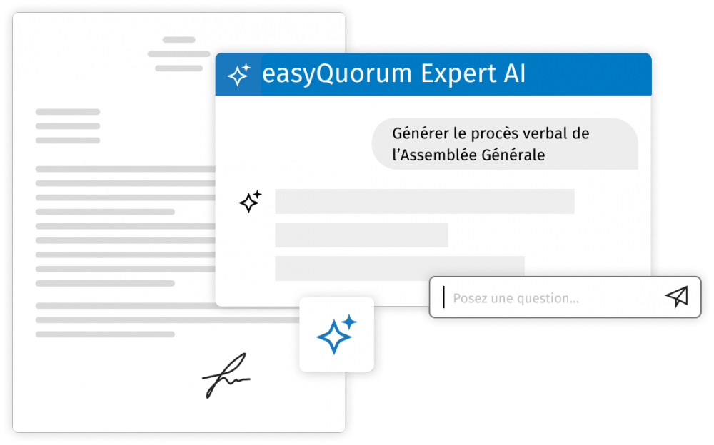 easyQuorum - La solution dédiée à vos Assemblées Générales et Boards 