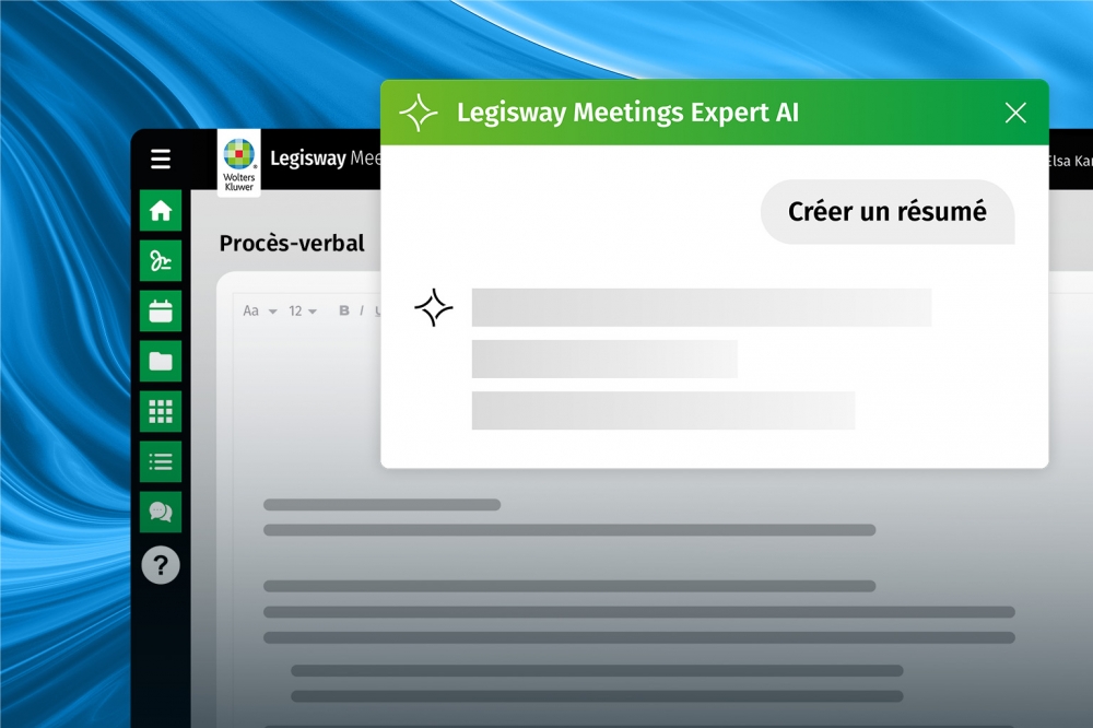 Legisway Meetings - La solution dédiée à vos Assemblées Générales et Boards 