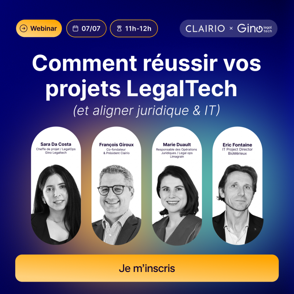 Comment réussir ses projets LegalTech (et aligner juridique et IT)