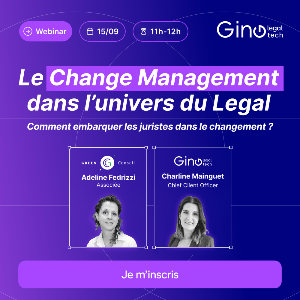 Le Change Management dans l’univers du Legal